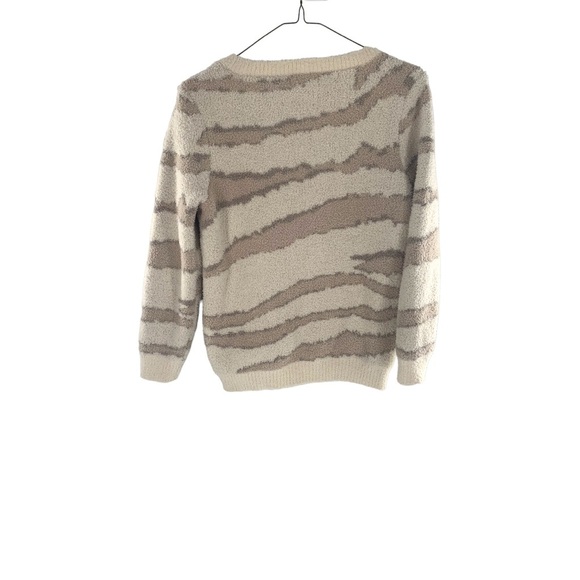 Barefoot Dreams Cozychic Seaside Crew Neck Pullover - Size Small - Picture 5 of 6